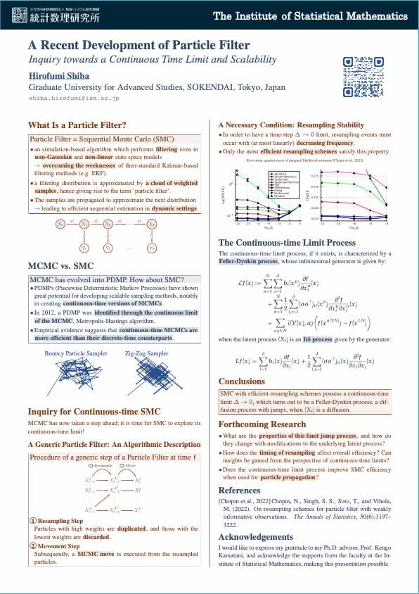 A Recent Development of Particle Filter. Tap the image to view PDF